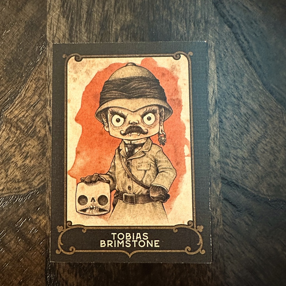 Gideon’s Bakehouse Trading Card Tobias Brimstone #10